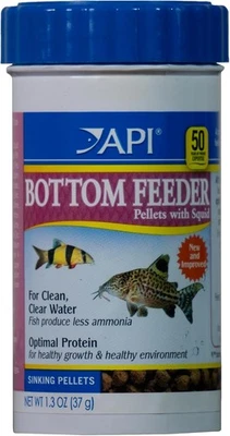 API Bottom Feeder Pellets with Squid Sinking Food for Bottom Feeders 1.5 Ounces - Image 1 of 4