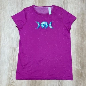 Ivivva by Lululemon Athletica Active Short Sleeve Tee T-Shirt Girl’s 14 - Picture 1 of 4