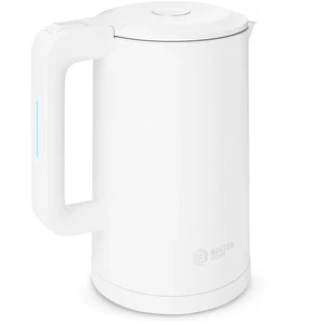 Balter Edelstahl Wasserkocher 1,7 L Doppelwandig, Kabellos, Teekocher, Weiß BW - Bild 1 von 8