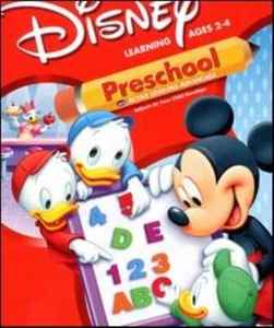 Disneys Mickey Mouse Preschool PC MAC CD learn letters colors shapes arts game - Picture 1 of 1