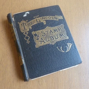 WORLDWIDE lovely classic stamp collection in early Lincoln album, many better ££ - Picture 1 of 7