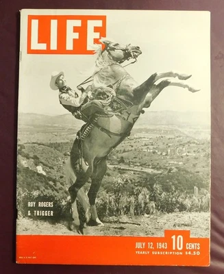 Roy Rogers Life Magazine + WWII Foto 1 de 4