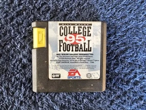 Bill Walsh College Football 95 Sega Genesis Game Cartridge, EA Sports - Picture 1 of 2
