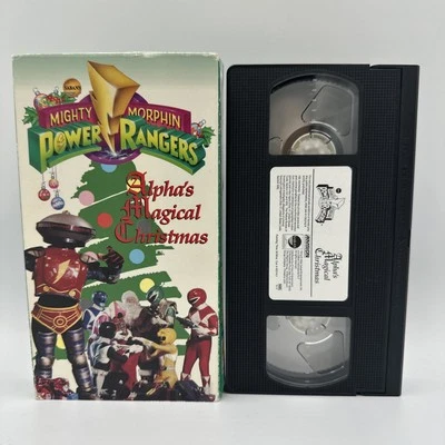 MIGHTY MORPHIN POWER RANGERS ALPHA'S MAGICAL CHRISTMAS (VHS, 1994) - Image 1 of 4