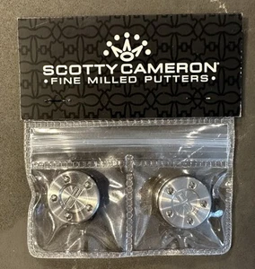 Scotty Cameron Removable Putter Sole Weight Set Stainless Steel 2 x 20G NEW - Picture 1 of 2