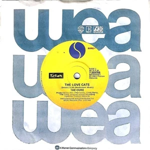 THE CURE "The Lovecats/Speak My Language" RARE AUSSIE (Sire 7-259758) 7" SINGLE - Picture 1 of 2