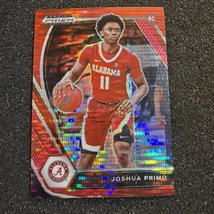 2021 Panini Prizm Draft Picks Red Pulsar Joshua Primo - Bild 1 von 2
