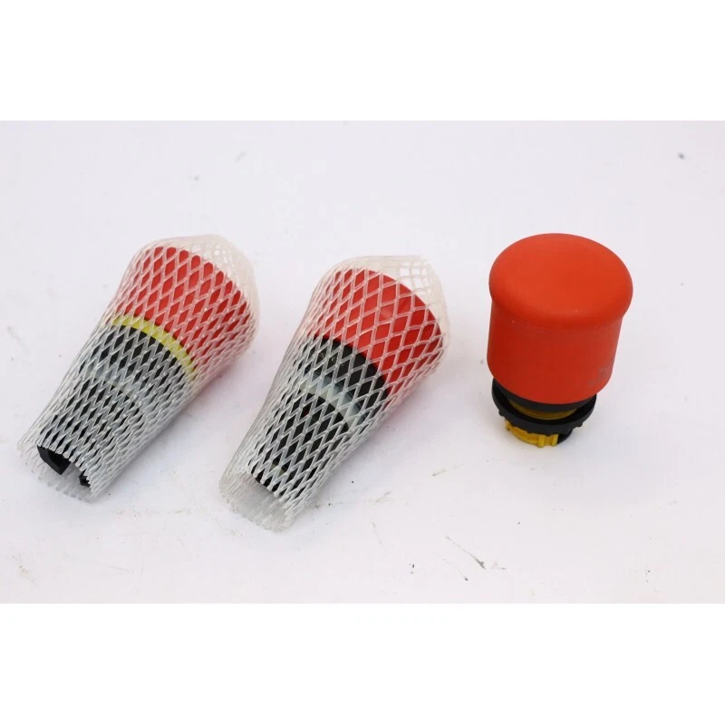3Pcs Eaton Siemens M22-PV + 3SU1 Bouton-poussoir d'arrêt d'urgence (B92) - Photo 1/3