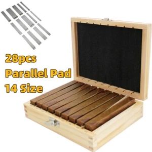 Parallel Pad Gauge Setup Blocks Height Gauge Setup Bars CNC Milling Pads 28pcs - Picture 1 of 13