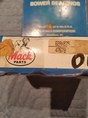 MACK 62AX75 TAPERED ROLLER BEARING  BOWER BEARINGS replaces Timken National 580 - Image 1 of 3