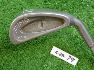 Ping Eye 2 Iron ZZ Lite Stiff Steel Black Dot  - Picture 1 of 5