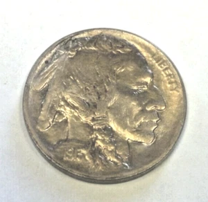 1913 T-1 BUFFALO NICKEL CHOICE + BU PRETTY VIOLET TONING (2544) - Picture 1 of 2