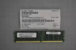 IBM 4523 Memory 8192MB (2x 4096MB) 667MHz 77P6500 - Picture 1 of 1