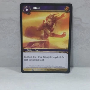 World Of Warcraft Servants Of The Betrayer Blaze 58/264 TCG Card - Picture 1 of 2