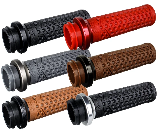 ODI Vans V-Twin 1" Lock-On Grip - Choose TBW or Cable Harley Davidson - Image 1 of 1