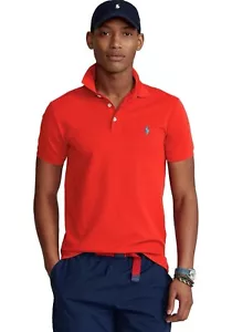 Polo Ralph Lauren Para Hombre Personalizado Calce Ajustado Malla Logo Poni Polo Talla: L - Imagen 1 de 5