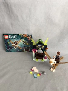 LEGO Set 41190 Emily Jones & the Eagle Getaway ELVES 100% completo con manual - Imagen 1 de 11