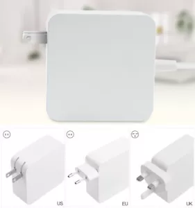 EU-Stecker Netzteil Ladegerät Adapter L/T Tip für MacBook Air & Pro Laptops iPad - Bild 1 von 7