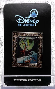 Disney Christmas 2009 NBC Santa Jack Frame LR Pin - Picture 1 of 1