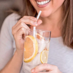 200 Count 8.25" Eco-Friendly Bendable Compostable PLA Straws -  Plasticless B... - Picture 1 of 12