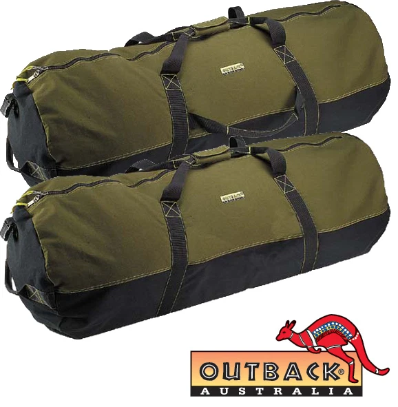 Bolso Outback Cabela Resistente Grande Lona Lona Transporte Viaje Ultilidad Militar Foto 1 de 1