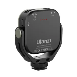 Ulanzi Portable VL66 RGB LED Light for Video Shooting Photgraphy 120° Wide Angle - Picture 1 of 40