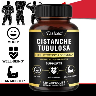 DAITEA Estratto di Cistanche deserticola - supporta la salute intestinale e migliora la resistenza