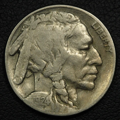 1924 S Buffalo Nickel Cover