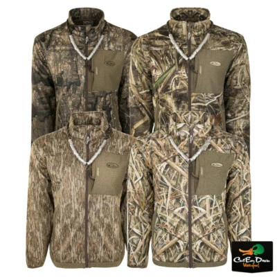DRAKE WATERFOWL SYSTEMS MST ENDURANCE HYBRID LINER JACKET FULL ZIP CAMO COAT