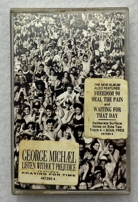 George Michael – Listen Without Prejudice Vol. 1, AUS Cassette - Image 1 of 4