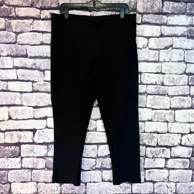 Leggings DKNY negros talla XL 26,5 pulgadas entrepierna Foto 1 de 4