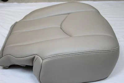 2003 2004 2005 2006 Chevy Tahoe Suburban Driver Synth Leather Seat Cover Tan#522 - Image 1 of 4