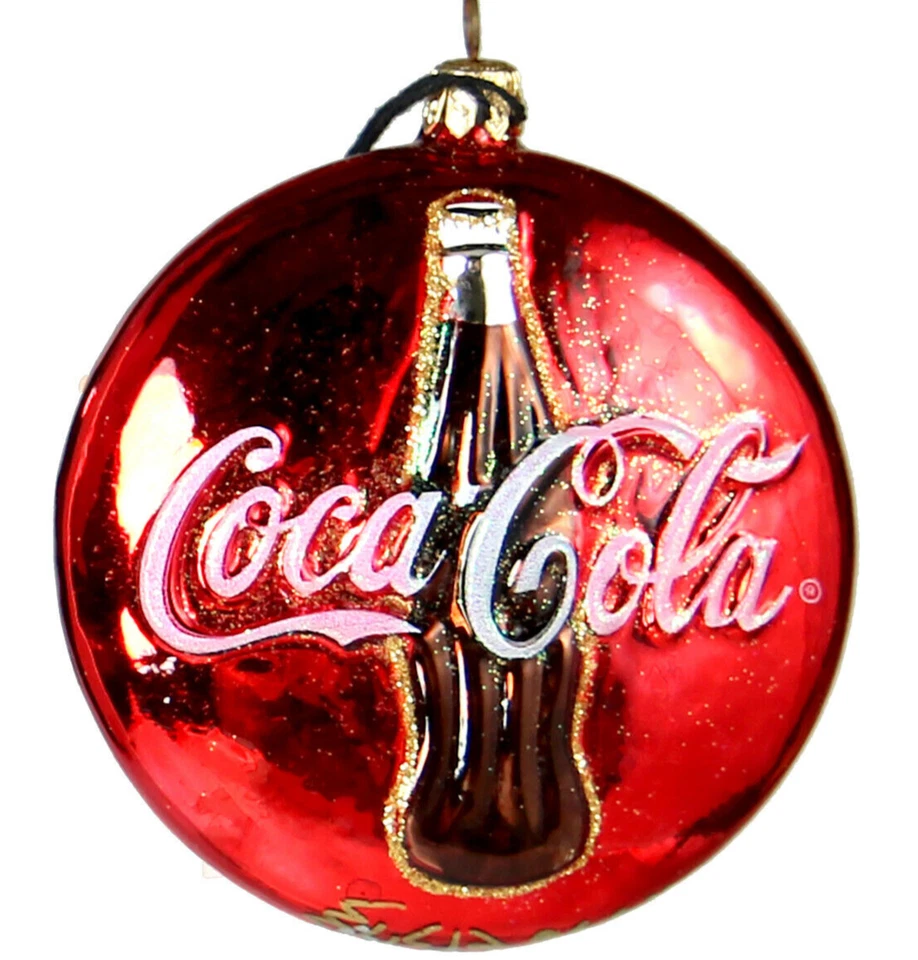 COCA-COLA BOTTLE CAP- Kurt Adler- Polonaise Collection by Komozja-orig box-MINT