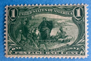 US Stamps Scott 285 1898 1c Trans Mississippi Expo M/NH Fresh - Picture 1 of 4