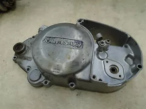 Kawasaki 250 S1 TRIPLE Used Engine Clutch Cover 1974 WD #KB113 - Picture 1 of 6