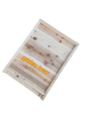 Tabla inferior sólida 10 marcos Langstroth Beehive Foto 1 de 4