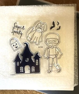 CTMH B1760 HALLOWEEN BUDDIES - ISAAC ~ Junge, Superheld, Hund, Spukhaus, Spooky - Bild 1 von 1