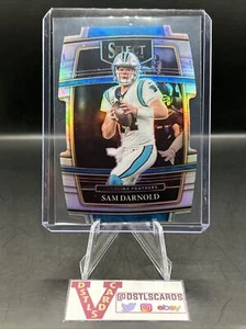 2021 Panini Select - SAM DARNOLD SILVER PRIZM DIE CUT CONCOURSE LEVEL #7 - Picture 1 of 3