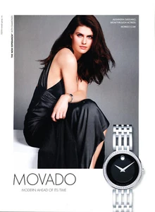 MOVADO WATCH MAGAZINE promo ad #77 2016 "NOT A WATCH" ALEXANDRA DADDARIO - Picture 1 of 3