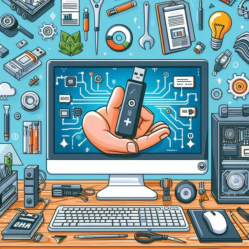 Disk Cloning Software Imaging Backup and Restore Hard Drive Tools Rescue USB - Image 1 of 4