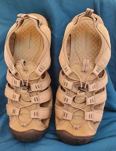 Croft & Barrow Cushioned Footbed Comfort Sandals Men's Grey 11 Med Summer Rubber - Picture 1 of 10
