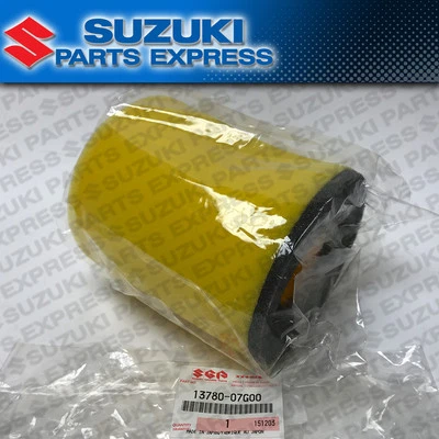 SUZUKI KING QUAD 400 LT-A LT-F 2008-2021 ELEMENTO DE FILTRO DE AIRE ORIGINAL 13780-07G00 Foto 1 de 4