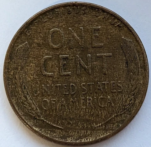 1941 - P - Lincoln Wheat Cent Penny - Reverse Woody S171 Cover