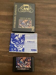 Sega Mega Drive STREETS OF RAGE 1 Boxed & Complete PAL Version