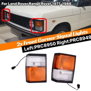 Intermitentes delanteros luces laterales luces de esquina para Land Rover Range Rover 1971-1986 - Imagen 1 de 11
