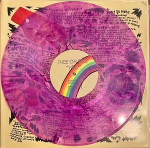 Thee Oh Sees Help PURPLE & PINK VINYL LP Record! ocs 2009 indie psyche album NEW - Picture 1 of 2