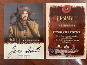 Hobbit Unerwartete Reise: James Nesbitt als Bofur der Zwerg AUTO A5 - Bild 1 von 1