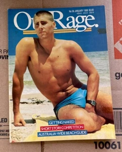 Outrage Gay Australian magazine January 1988 - Imagen 1 de 2