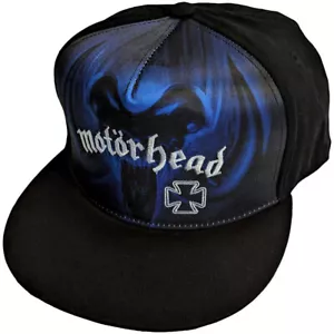 Gorra de béisbol Motorhead - Rock N Roll azul mono - negra OSFA - Imagen 1 de 1