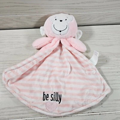 Enesco Izzy and Oliver Baby Monkey Be Silly Tag-a-Long Security Blanket Dept. 56 - Image 1 of 4